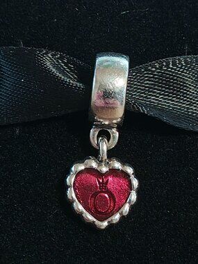 Authentic Pandora Forever Fuchsia Enamel Dangle Charm 790471EN07